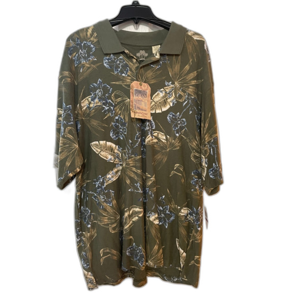 Arrow Island Palms gold shirt XXL brand new - Picture 1 of 2